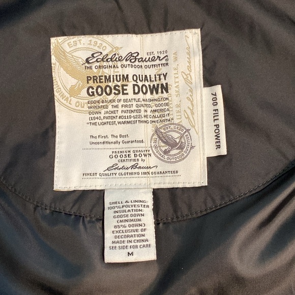 SALE!!! Eddie Bauer goose down vest - Picture 3 of 6